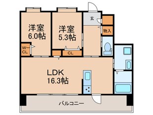 アジュール日吉町の物件間取画像